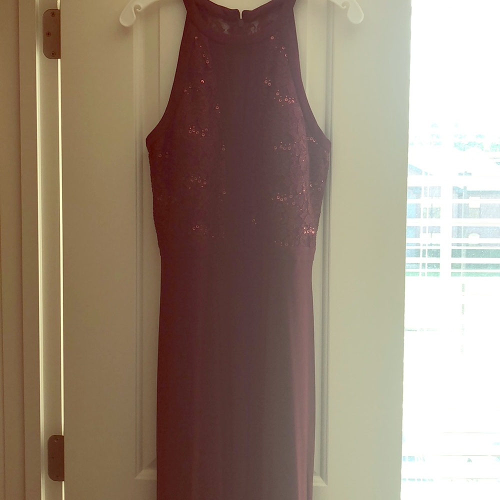 Burgundy Prom Dress